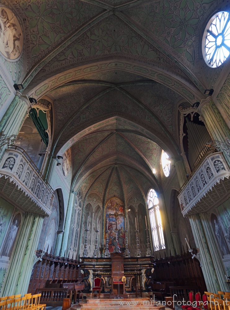 Biella (Italy) - Central apse of the Cathedral of Biella